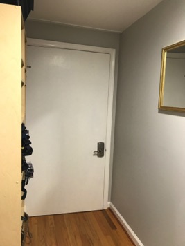 Separate door to Oxie apartment Separate door to Oxie apartment